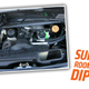 Illustration for article titled Stupid Ad Shows Idiot Cramming Bags In a 911 Engine To Sell Luggage